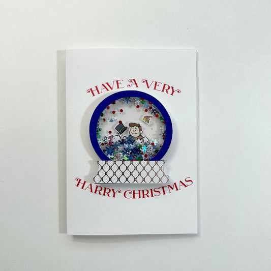 Harry Christmas Shaker Card