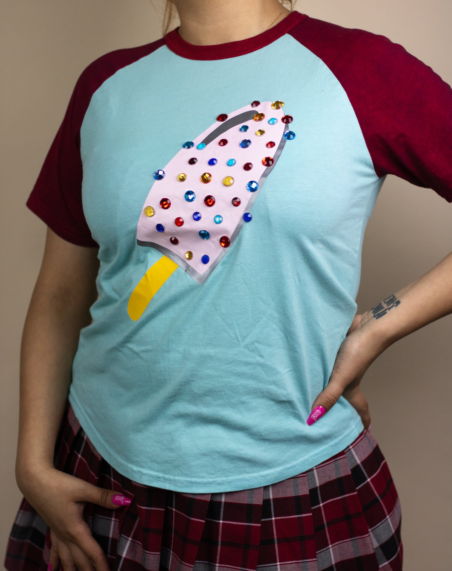 Popsicle Teal Baby Tee (Limited Edition)