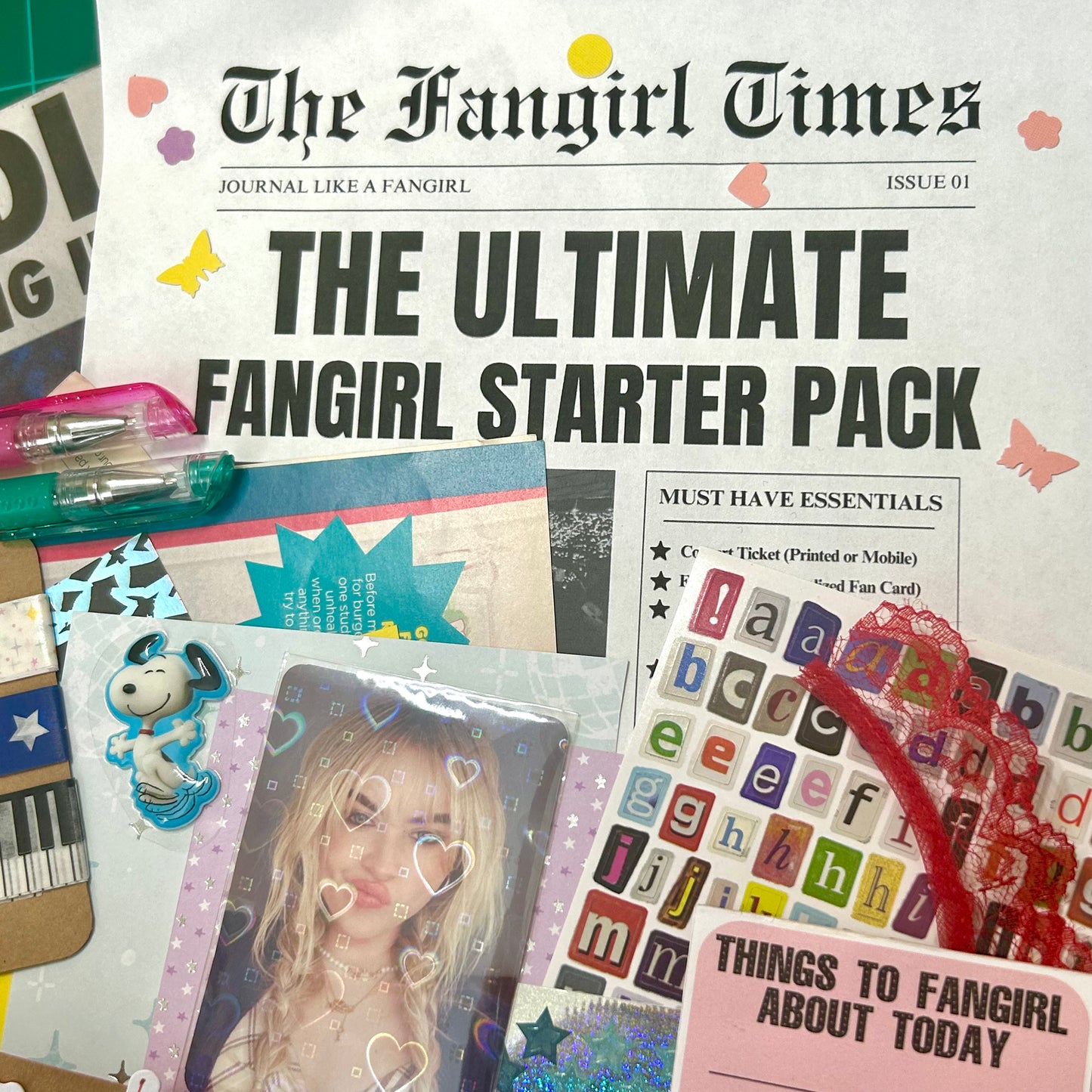 "Journal Like A Fangirl" Subscription