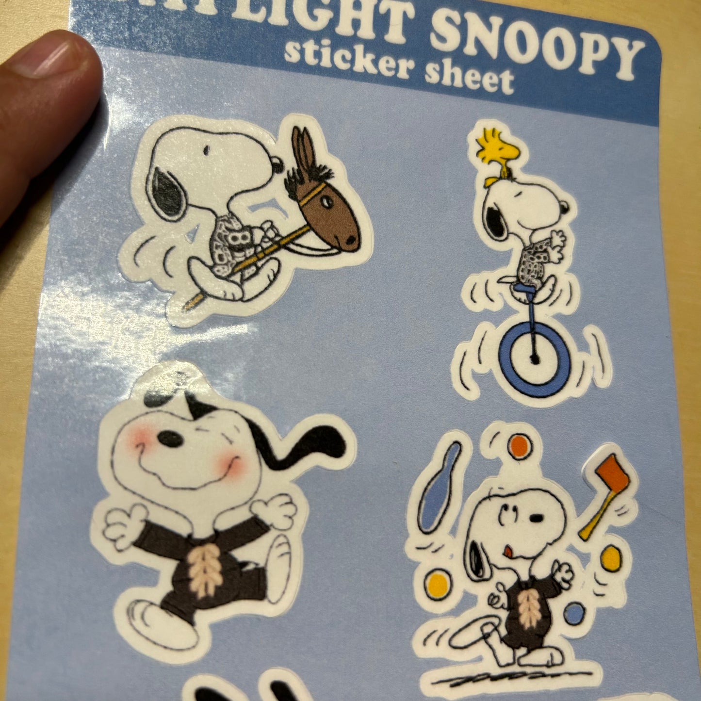 Daylight Snoopy Sticker Sheet