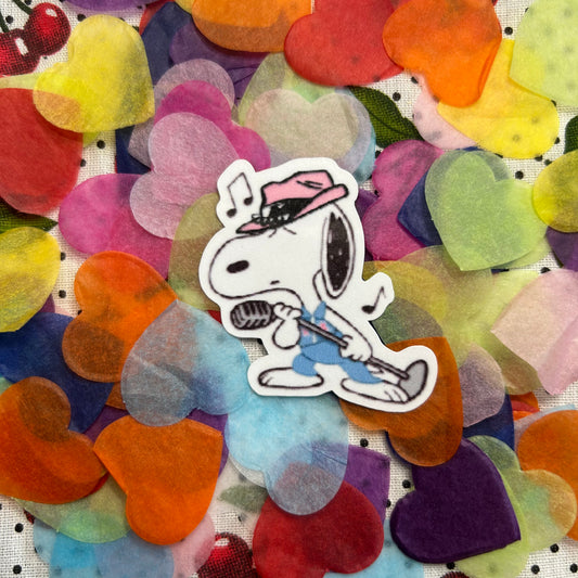 Snoopy Austin N6 Sticker