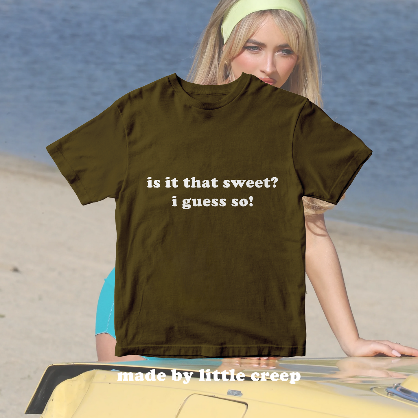 "is it that sweet" Baby Tee