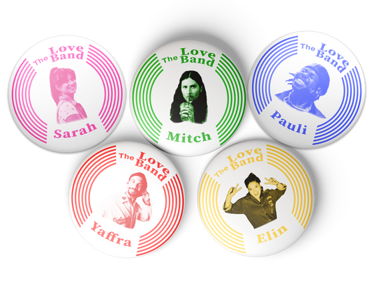 Love Band Button Pack