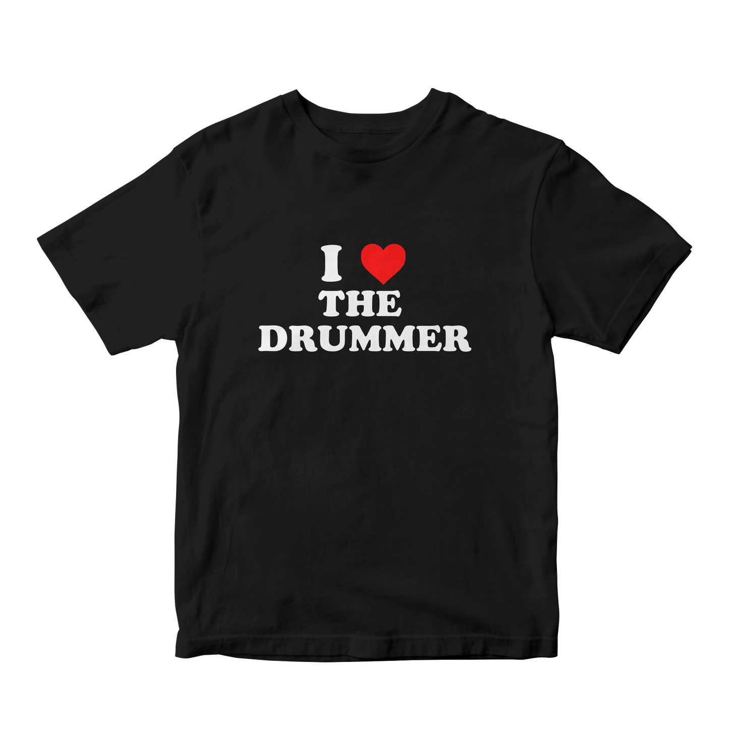 I ❤️ The Drummer Baby Tee