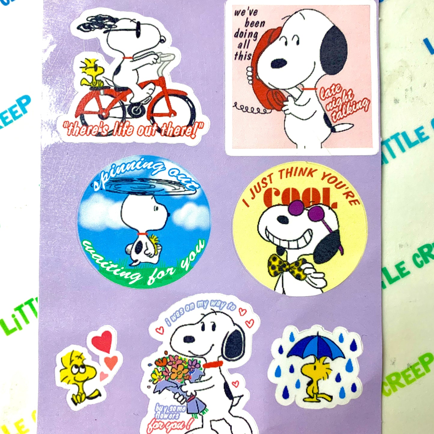 Snoopy Sticker Sheet Volume 2