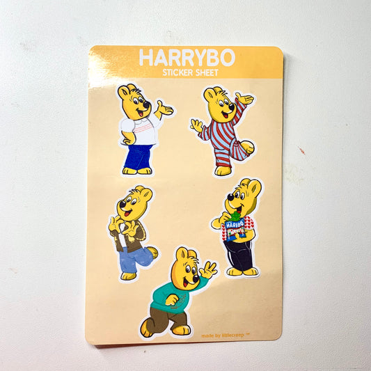 Harrybo Sticker Sheet