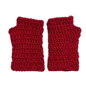 Guantes de crochet sin dedos