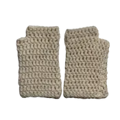 Guantes de crochet sin dedos