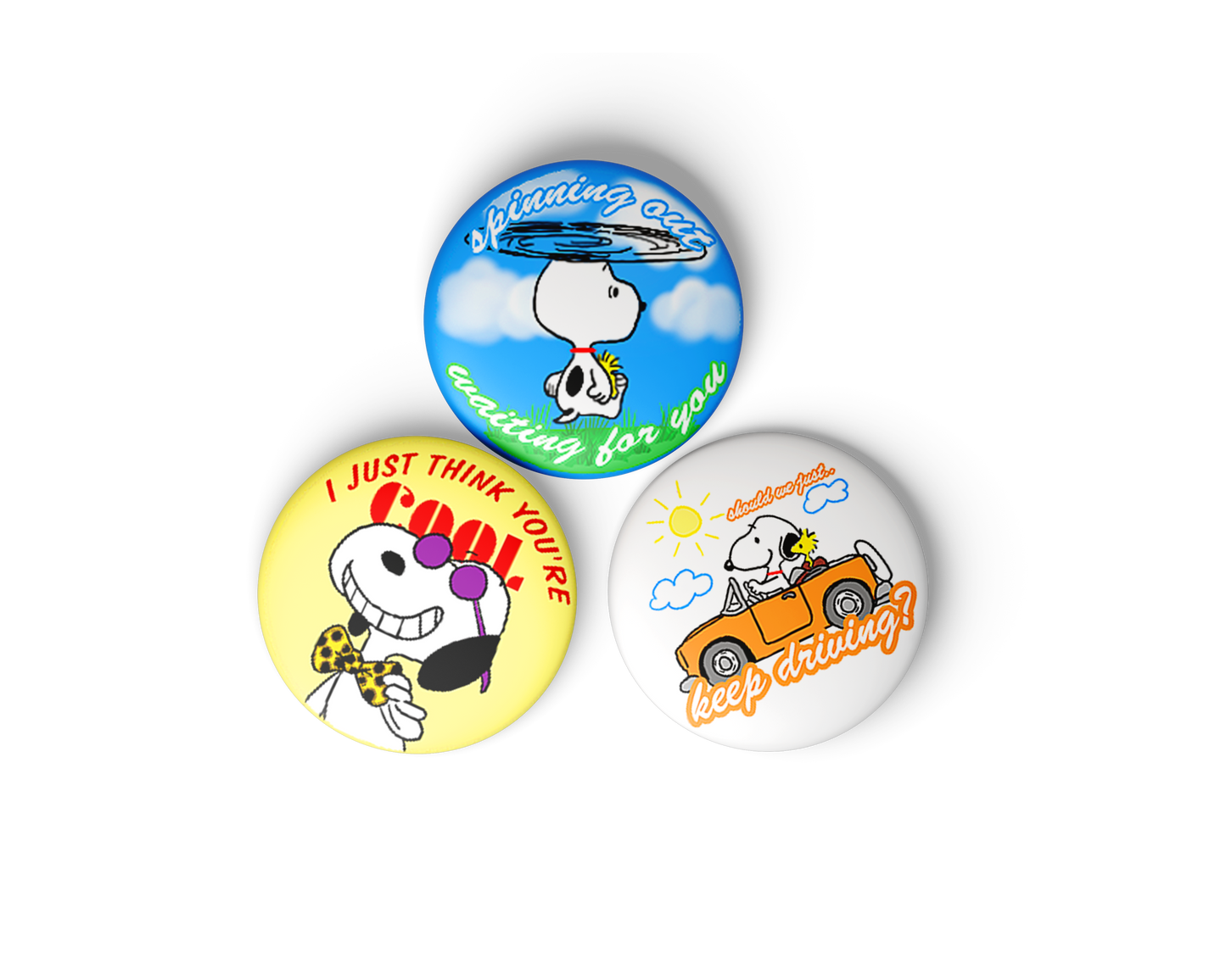 Snoopy Button Packs