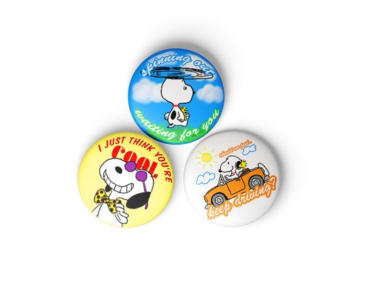 Snoopy Button Packs